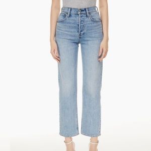Aritzia Denim Forum Arlo High Rise Jeans Light Wash Size 31